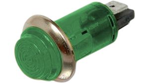 Indikatorlampe Neon 240V 800mA Grøn