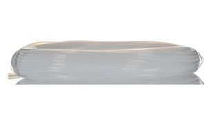 Przewody, 4mm, 6mm, Politetrafluoroetylen(PTFE), 21bar, 50m, Biały