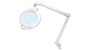 LED Magnifying Glass Lamp with Table Clamp, 1.75x, 175mm, 12W