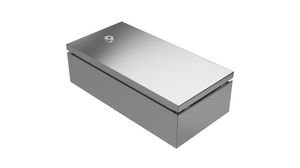 Nástěnná krabice 200x120x400mm Ocel Stříbrná IP66