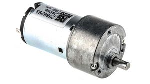 DC Motor with Gearbox 20:1 Spur 24V 30mA 100Nmm 57.8mm
