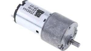 DC Motor with Gearbox 125:1 Spur 24V 30mA 300Nmm 62.3mm