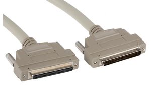 Cable, SCSI-3 Plug - SCSI-3 Socket, 2m, Grey