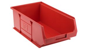 Storage Bin, 205x350x130mm, Red, Pack of 5 pieces