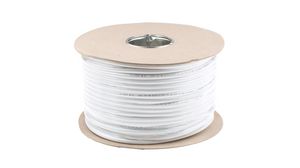 Mains Cable 3x 1.5mm² Copper Unshielded 500V 100m White