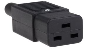 Power Entry Connector, Socket, C19, 16A