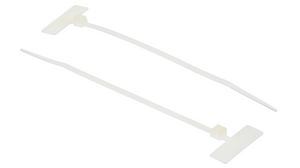 Cable Tie Marker Plate, 28 x 7.8mm 110mm Pack of 100 pieces
