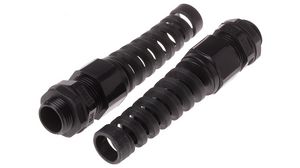 Cable Gland, 10 ... 14mm, M20, Polyamide 6.6, Black