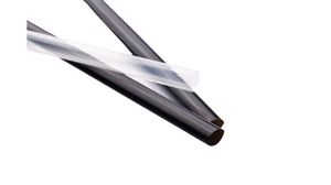 Heat-Shrink Tubing Polyvinylidene Fluoride, 9.5 ... 19.1mm, Clear, 1.2m