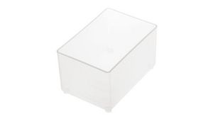 48 Cell Transparent PP Compartment Box, 47mm x 55mm x 79mm
