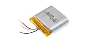 ICP Rechargeable Battery Pack, Li-Po, 3.8V, 560mAh, Wire Lead