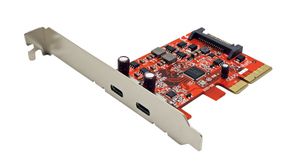 Adapter PCIe, 2x USB 3.1, USB-C