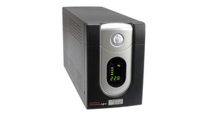 UPS, DesignSecure, Line Interactive, Tower Mount, 1.2kW, 230V, 6x IEC 60320 C13