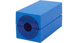 Cable Grommet with Core, 10 ... 25mm, Cable Entries 1, Blue