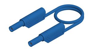 Safety Test Lead PVC 32A Nickel-Plated Brass 2m 2.5mm² Blue