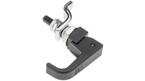 Southco Black Zinc Locking Handle, Compression Latch