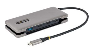 USB Hub, USB-C Plug, 3.1, USB Ports 4, USB-A Socket / USB-C Socket