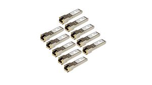 Twisted-Pair Transceiver SFP 1000BASE-T RJ45 100m, Pack of 10 Pieces