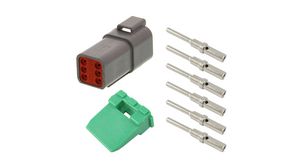 Connector Kit, Plug / Socket, 6 Contacts