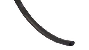 Heat Shrink Tubing, Black 4.8mm Sleeve Dia. x 10m Length 2:1 Ratio, DR-25 Series