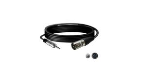 Audio Cable, Stereo, 3.5 mm Jack Plug - XLR 3-Pin Plug, 1.5m