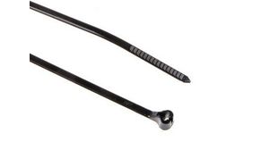 Cable Ties, Weather Resistant, 92mm x 2.4 mm, Black Nylon, Pk-1000