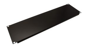 Blank Panel for 19" Cabinets, Black