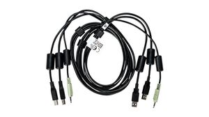 KVM Cable, USB / Hang, 1.8m