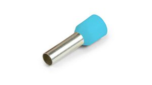 Bootlace Ferrule 0.25mm² Light Blue 11mm Pack of 100 pieces