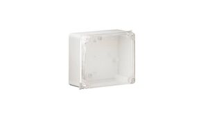 Junction Box with Clear Lid, 145x165x84mm, Thermoplastic