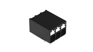 Wire-To-Board Terminal Block, THT, 3.5mm Pitch, Right Angle, Push-In, 3 Poles