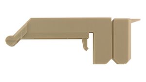 Terminal Cover, 27mm, Beige, 26 x 63.5mm