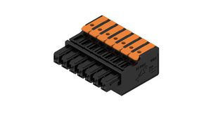Pluggable Terminal Block, Straight, 5mm Pitch, 7 Poles