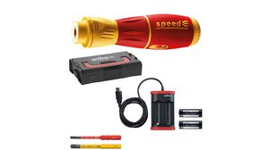 SpeedE® II Electric Screwdriver Set, SoftFinish, 7pcs