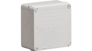 Junction Box, 110x110x60mm, Thermoplastic