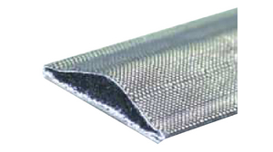 EMV-Dichtung, dreieckig, selbstklebend, 2.3 mm x 10 mm x 2 m, 2m Kupfer / Polyurethan (PU)