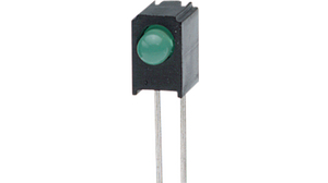 LED dioda pro desku plošných spojů 3 mm Zelená-žlutá