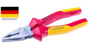 Combination VDE Pliers with Cutter, 1kV Approved, 180mm