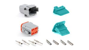 Kit, Plug / Receptacle, Socket / Pin, 8 Contacts