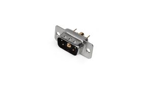 D-Sub Connector, Straight, Plug, 5W1, Signal Contacts - 4, Special Contacts - 1
