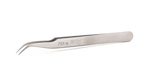 Tweezers Precision Stainless Steel Pointed / Bent 120mm