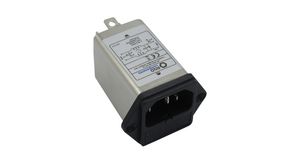 Strøminngang med filter C14 4A 250VAC