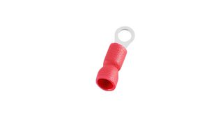 Ring Terminal, Red, 5.3mm, #10, 1.5mm², Pack of 100 pieces