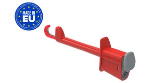 Hook Clip, Red, 1kV, 20A