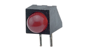 Nyomtatott áramköri LED 5 mm Piros