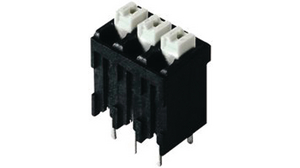 Wire-To-Board Terminal Block, THT, 5mm Pitch, Straight, Clamp, 3 Poles