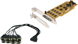 Interface Card, RS232/RS422/RS485, DB68 Female, PCIe