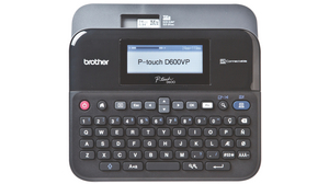 P-Touch Label Printer, QWERTY, 30mm/s, 180 x 360 dpi