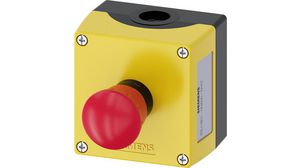 Emergency Stop Switch Complete In Housing, Red