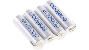 Batterie d'accumulateurs rechargeable, Ni-MH, 4.8V, 1.9Ah